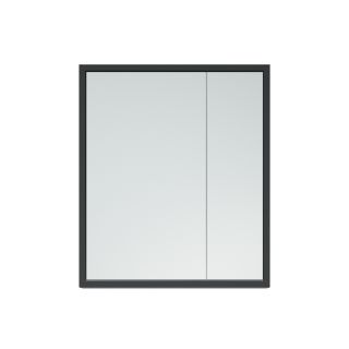 Зеркало-шкаф Corozo Айрон 70см белый/чёрный SD-00000408